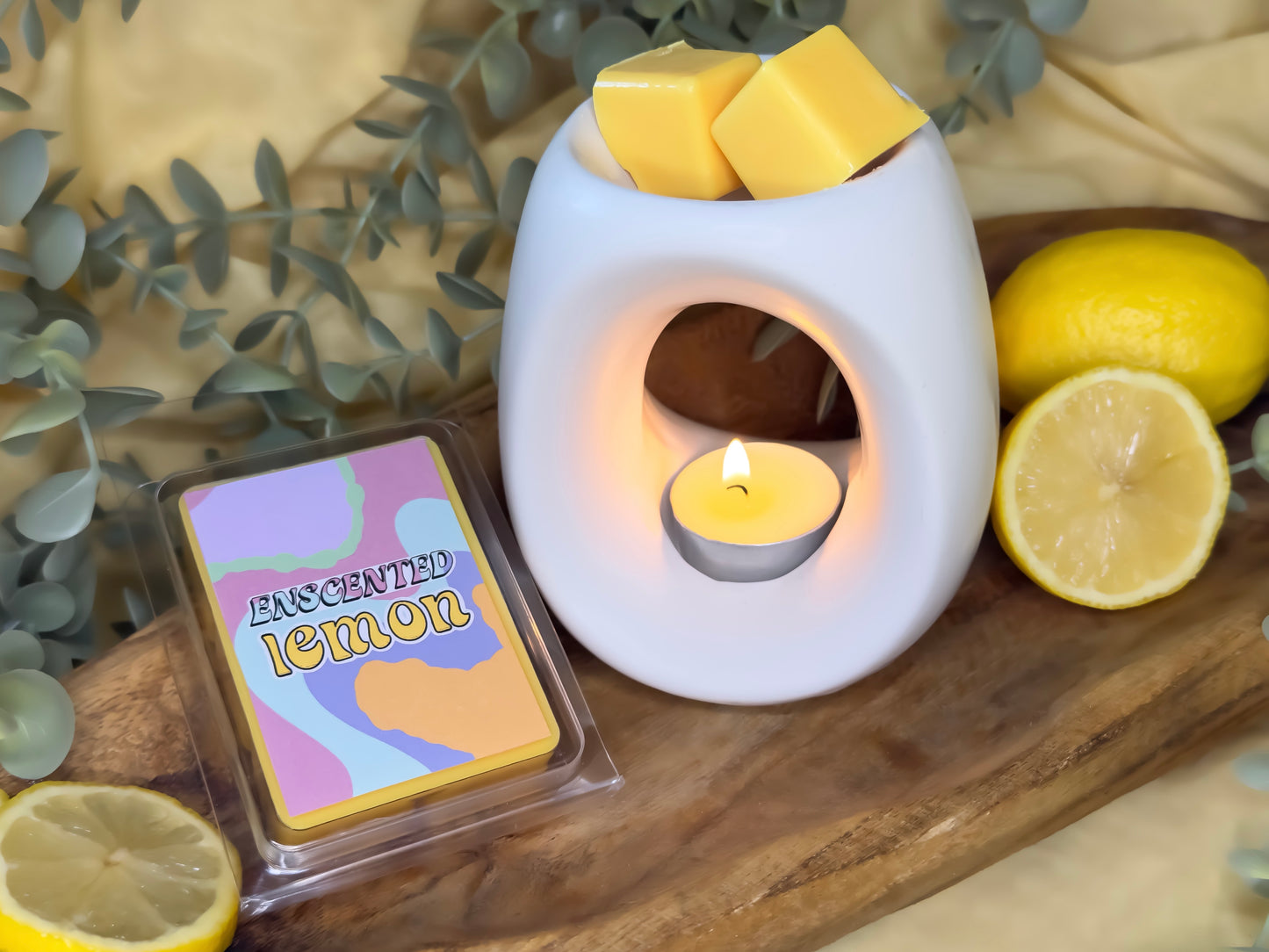 Lemon Wax Melt Snap Bar