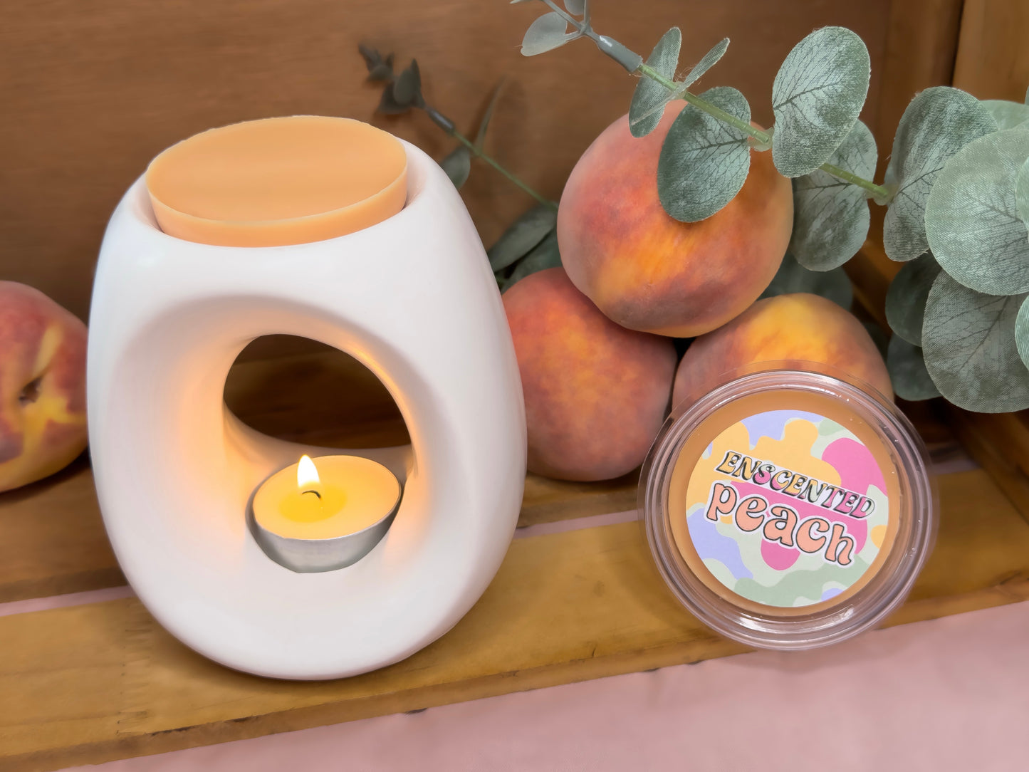 Peach Wax Melt Sample