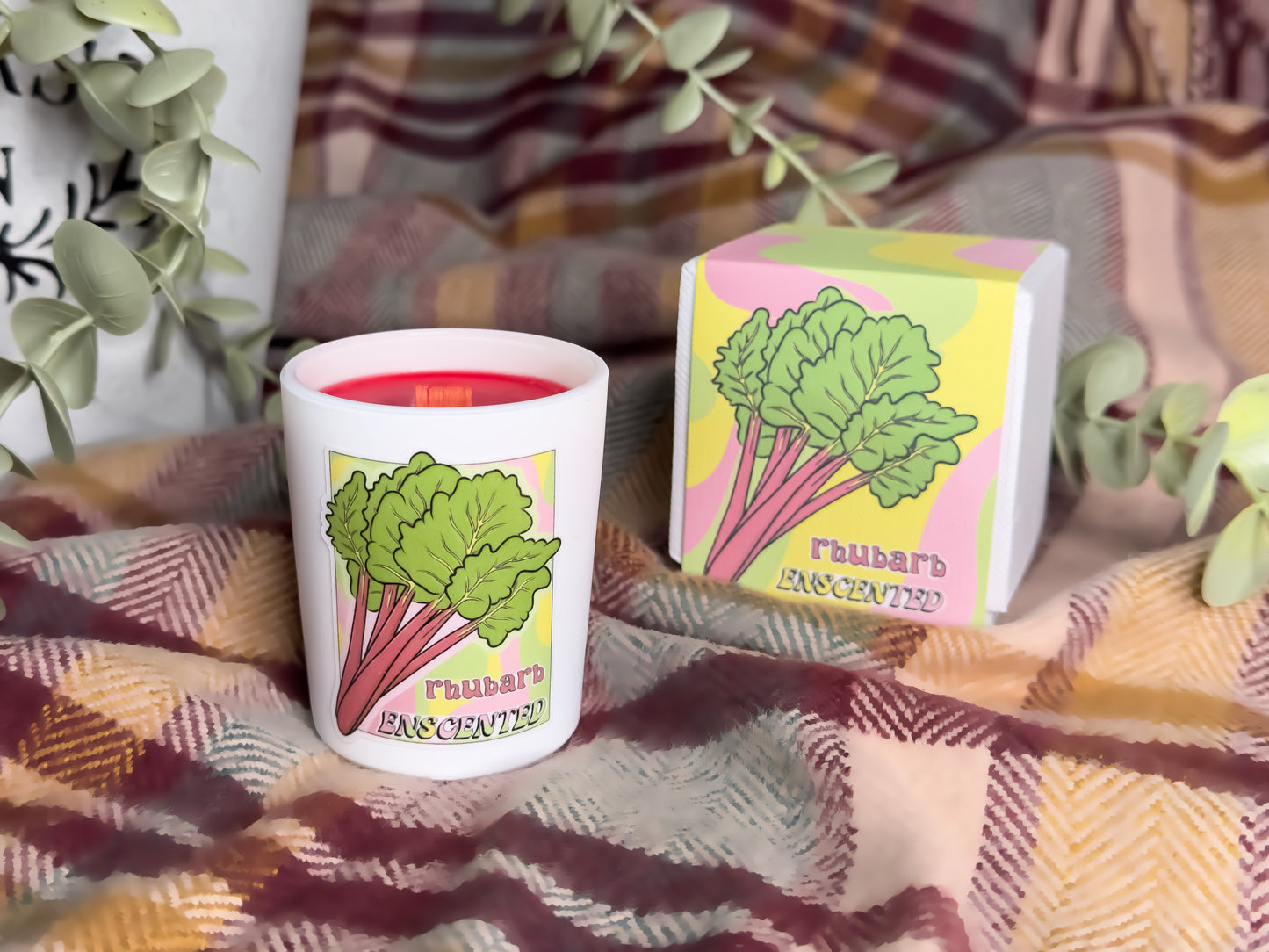 9cl Rhubarb Candle