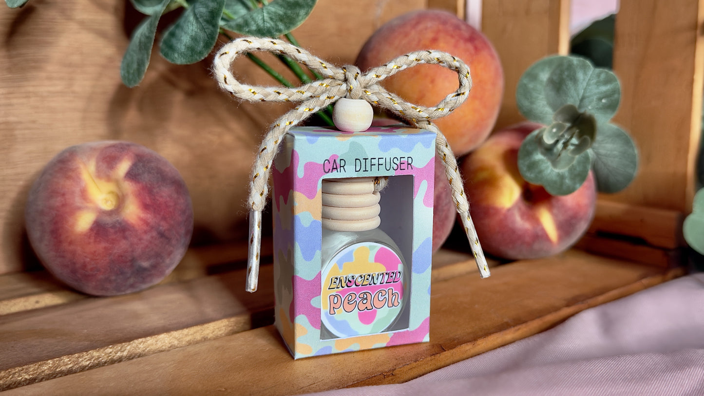 Peach Car Diffuser