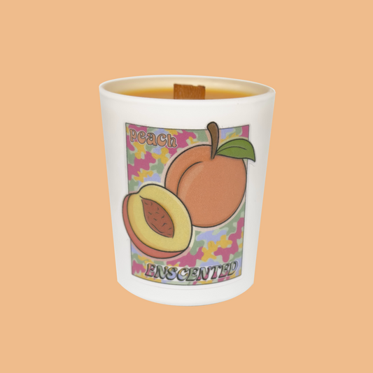 9cl Peach Candle