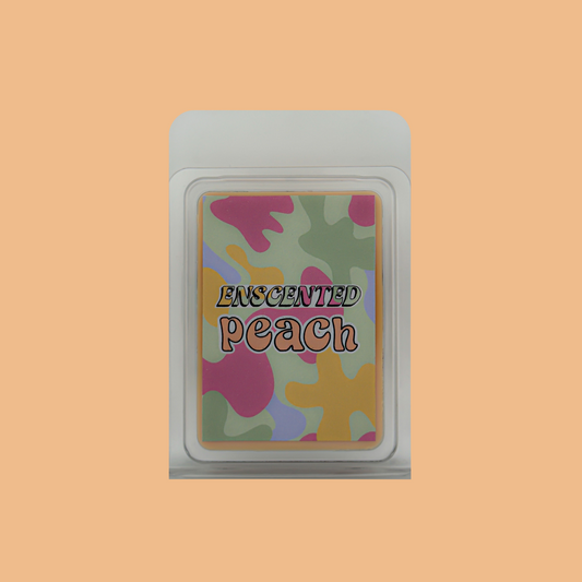 Peach Wax Melt Snap Bar